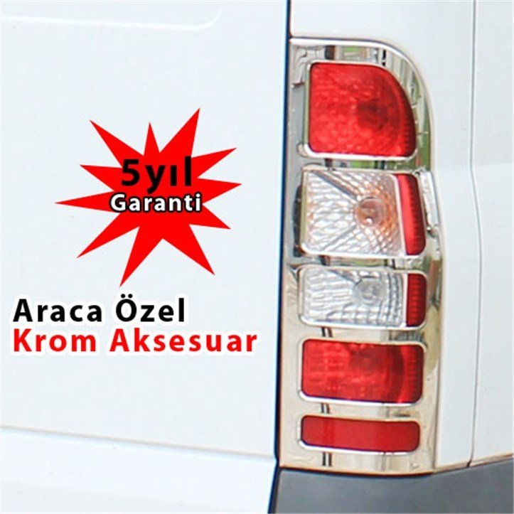 Ford Transit Stop Çerçevesi Kromu Nikelajı 2003-2014