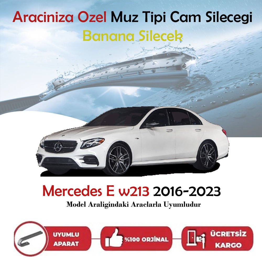 Mercedes E W213 Muz Silecek Takımı 2016-2023