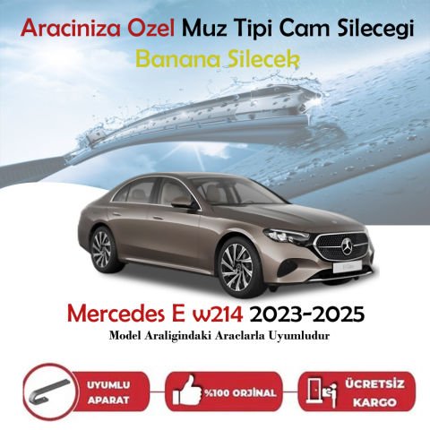 Mercedes E W214 Muz Silecek Takımı 2023-2025