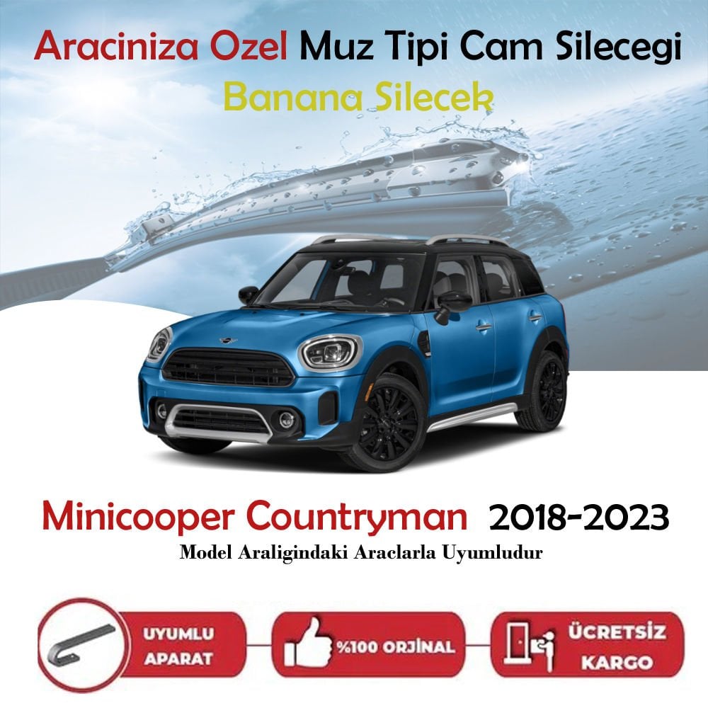 Mini Countrayman  Muz Silecek Takımı 2018-2023