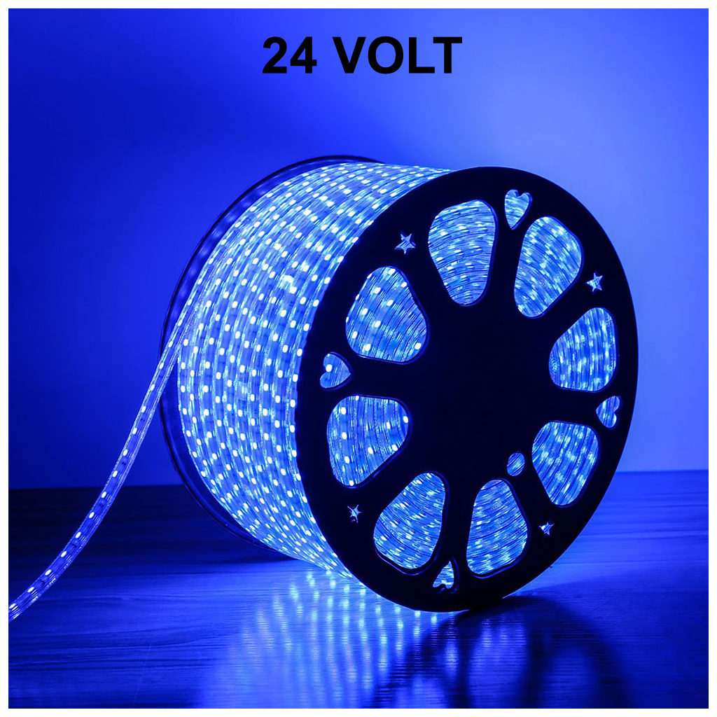 Hortum Led 24 Volt Mavi 10 Metre