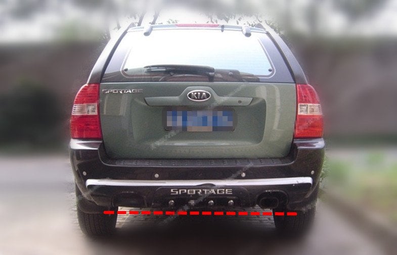 Kia Sportage Arka Tampon Koruma Orjinal Oem 2006-2009