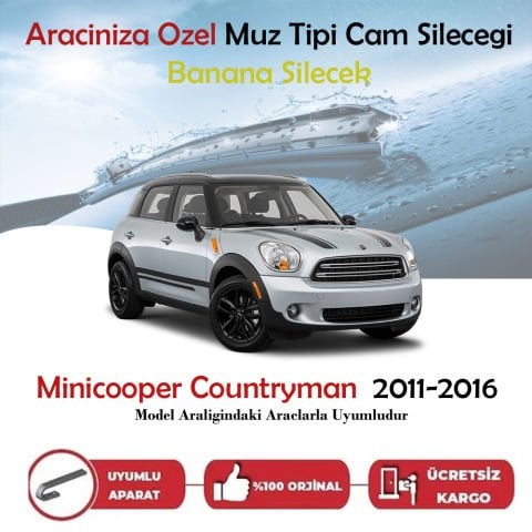 Mini Countrayman Muz Silecek Takımı 2011-2016