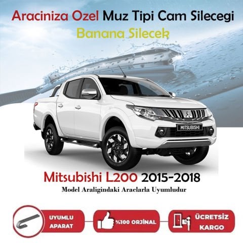 Mitsubish L200 Muz Silecek Takımı 2015-2018