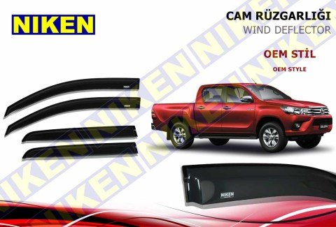 Toyota Hilux Cam Rüzgarlığı Niken 2015 Sonrası