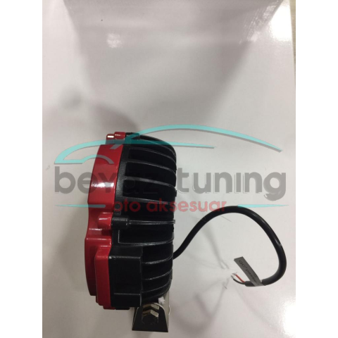 Off Road Sis Lambası 21 Ledli 51 Watt Kırmızı 4x4 Yayıcı Sis Farı