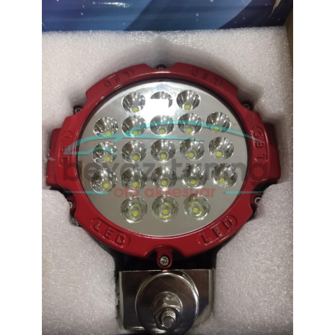 Off Road Sis Lambası 21 Ledli 51 Watt Kırmızı 4x4 Yayıcı Sis Farı