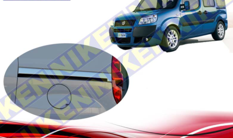 Fiat Doblo Kapı Sürgü Çitası  Kromu Nikelajı 2001-2009