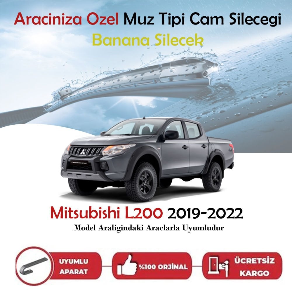 Mitsubishi l200   Muz Silecek Takımı 2019-2020