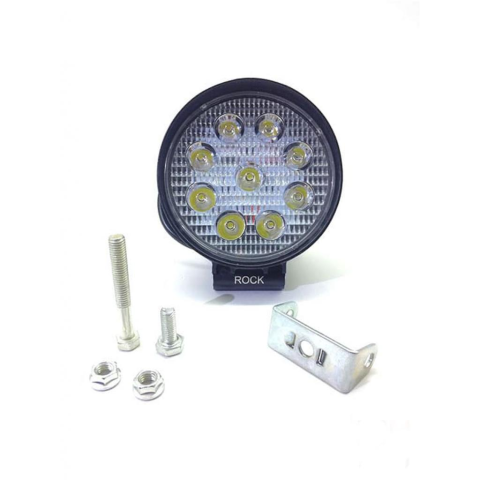 Led Yuvarlak Çalışma Lambası 9 Ledli 27W- Off Road Sis Lambası