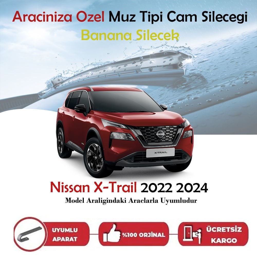 Nissan X-Trail Muz Silecek Takımı 2022-2024