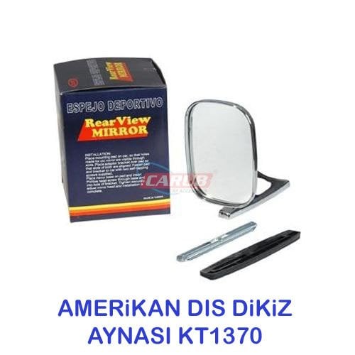 Dış Dikiz Ayna Amerikan Tip Oval Kromajlı KT1370
