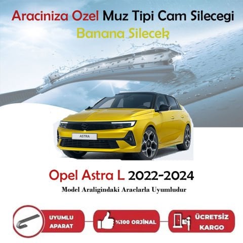Opel Astra L Muz Silecek Takımı 2022-2024