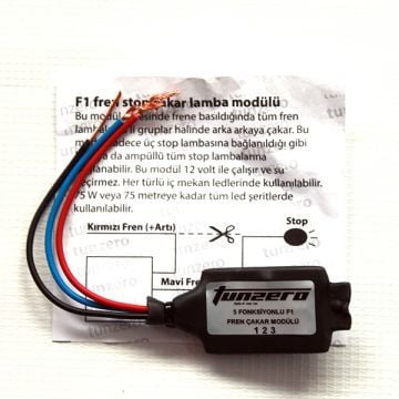 F1 Flaş Çakarlı Fren Modülü