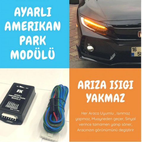 Ayarlanabilir Amerikan Park Sinyal Modülü Canbus