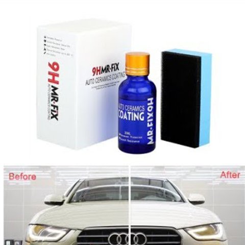 Seramik Kaplama Cila Üst 1. Kalite Orjinal 1Adet 50 ml.9H MR-Fix