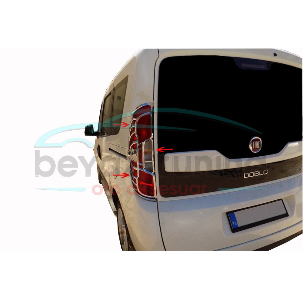 Fiat Doblo Stop Çerçevesi Kromu Nikelajı 2015 Sonrası