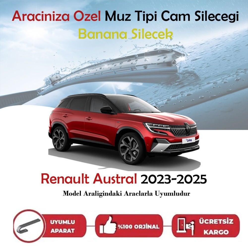 Renault Austral Muz Silecek Takımı 2023-2025