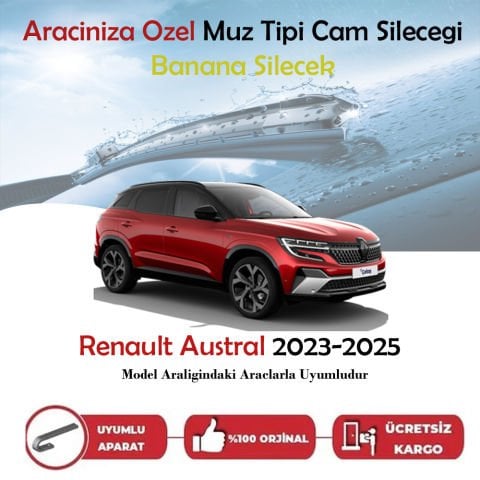 Renault Austral Muz Silecek Takımı 2023-2025