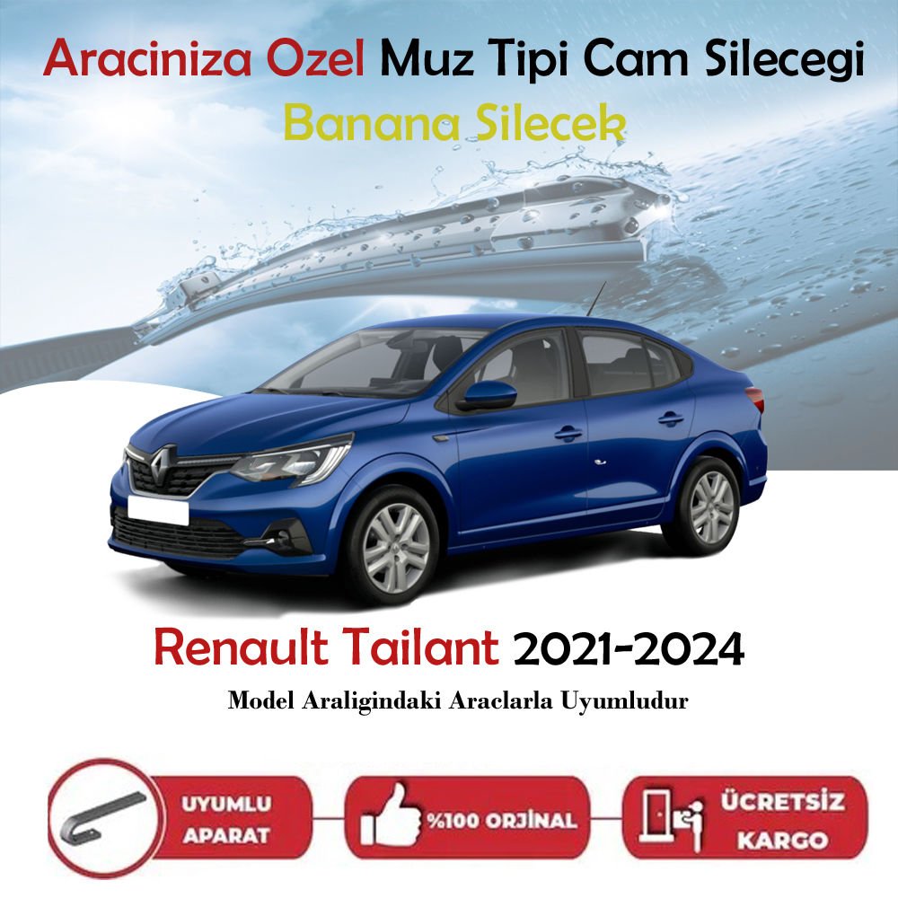 Renault Tailant Muz Silecek Takımı 2021-2024