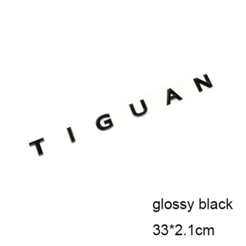 Yeni Tiguan Yazısı Orjinal Siyah Volkswagen Tiguan Bagaj Yazısı