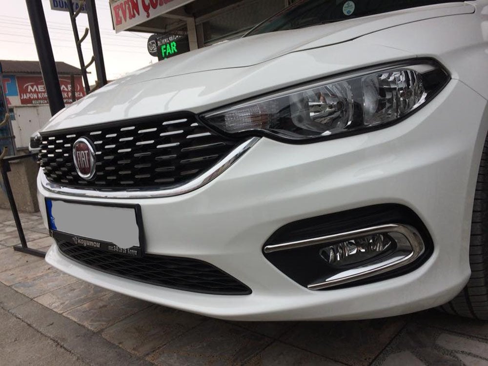 Fiat Egea Sis Farı Çerçevesi Kromu Nikelajı 2015-2019 Arası