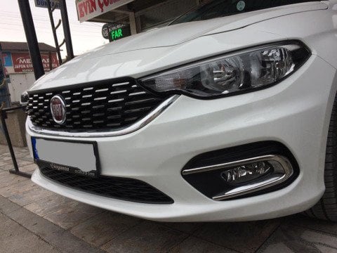 Fiat Egea Sis Farı Çerçevesi Kromu Nikelajı 2015-2019 Arası