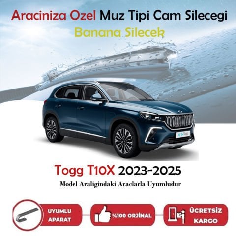 Togg T10X Muz Silecek Takımı 2023-2025