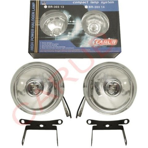 Sis Lambası Farı 12V Yuvarlak 9cm Beyaz