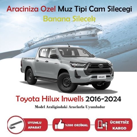 Toyota Hilux Muz Silecek Takımı 2016-2024