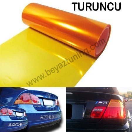 Far - Stop Filmi 30cm X 10mt Turuncu