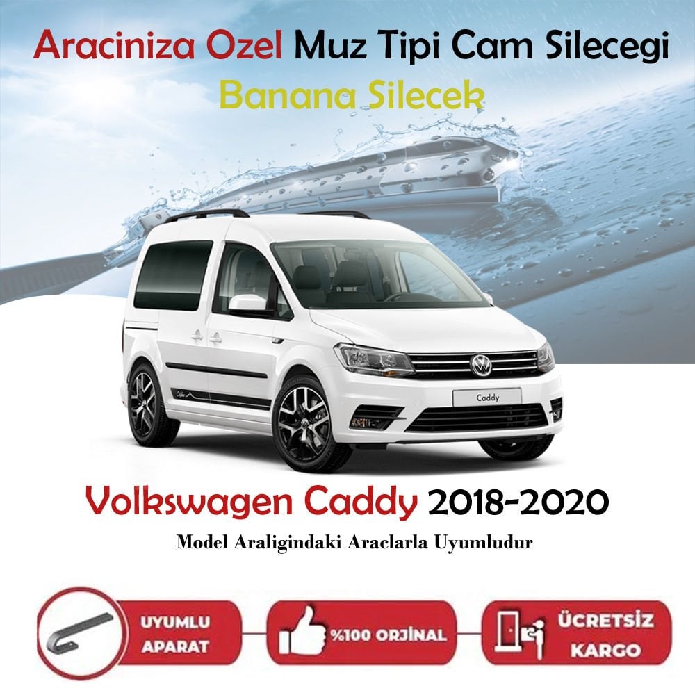 Volkswagen Caddy Muz Silecek Takımı 2018-2020