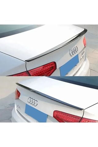 Audi A4 Bagaj Üstü Spoiler Parlak Siyah Spoyler 2012-2016