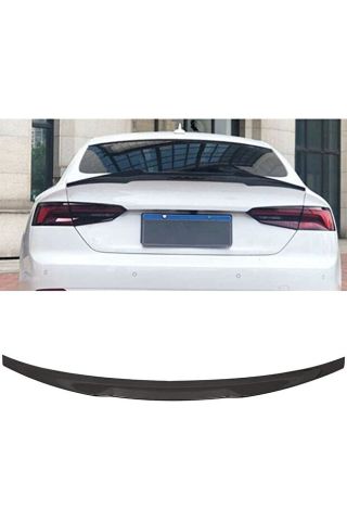 Audi A5 Bagaj Üstü Spoiler Siyah Boyalı Yarasa 2017 Sonrası