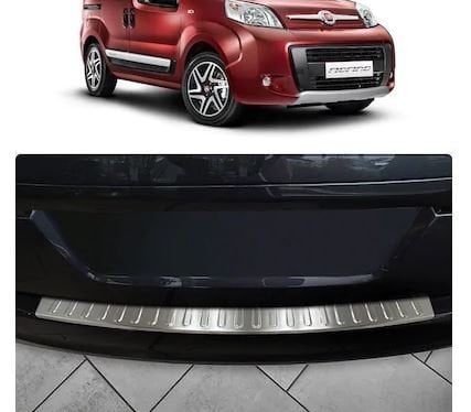 Fiat Fiorino Arka Tampon Üst Çıtası Kromu Nikelajı