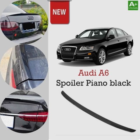 Audi A6  Bagaj Üstü Spoiler Parlak Siyah 2005-2011