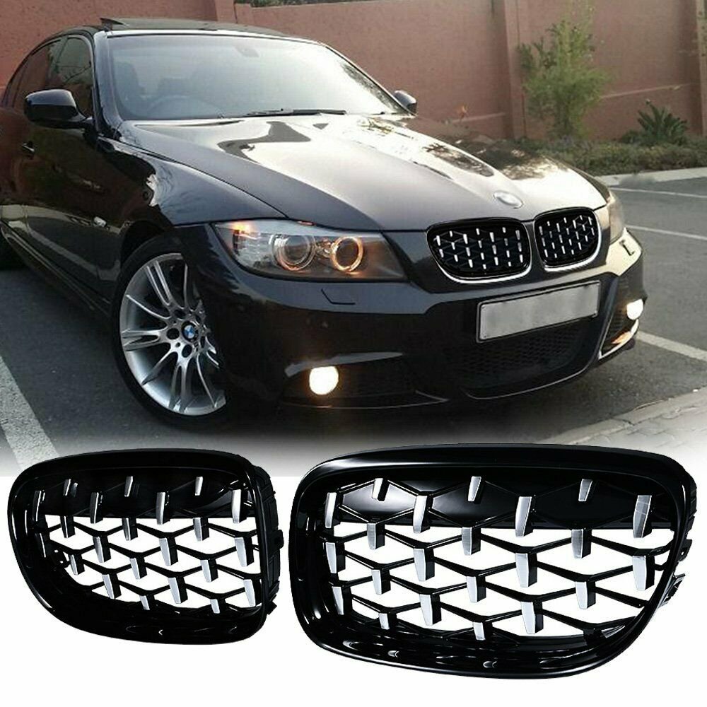 Bmw 3 Serisi E90 Ön Panjur Böbrek Diamond Model OEM 2009-2012