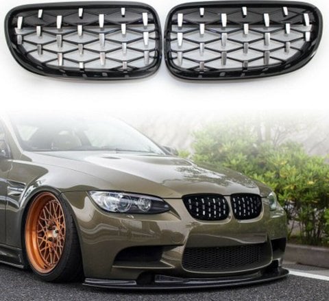 Bmw 3 Serisi E90 Ön Panjur Böbrek Diamond Model OEM 2009-2012