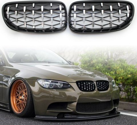 Bmw 3 Serisi E90 Ön Panjur Böbrek Diamond Model OEM 2009-2012