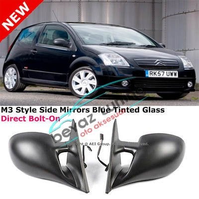 Citroen C2 Dış Dikiz Aynası M3 Tip Elektrikli