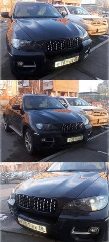 Bmw X5 E70 Ön Panjur Böbrek Diamond Model OEM