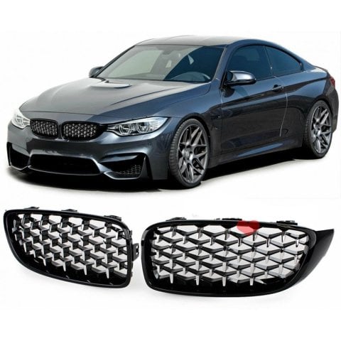 Bmw 4 Serisi F32 Ön Panjur Böbrek Diamond Model OEM