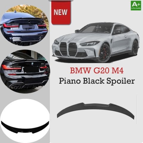 Bmw G20 M4 Bagaj Üstü Spoiler Pianoblack 2019 Sonrası