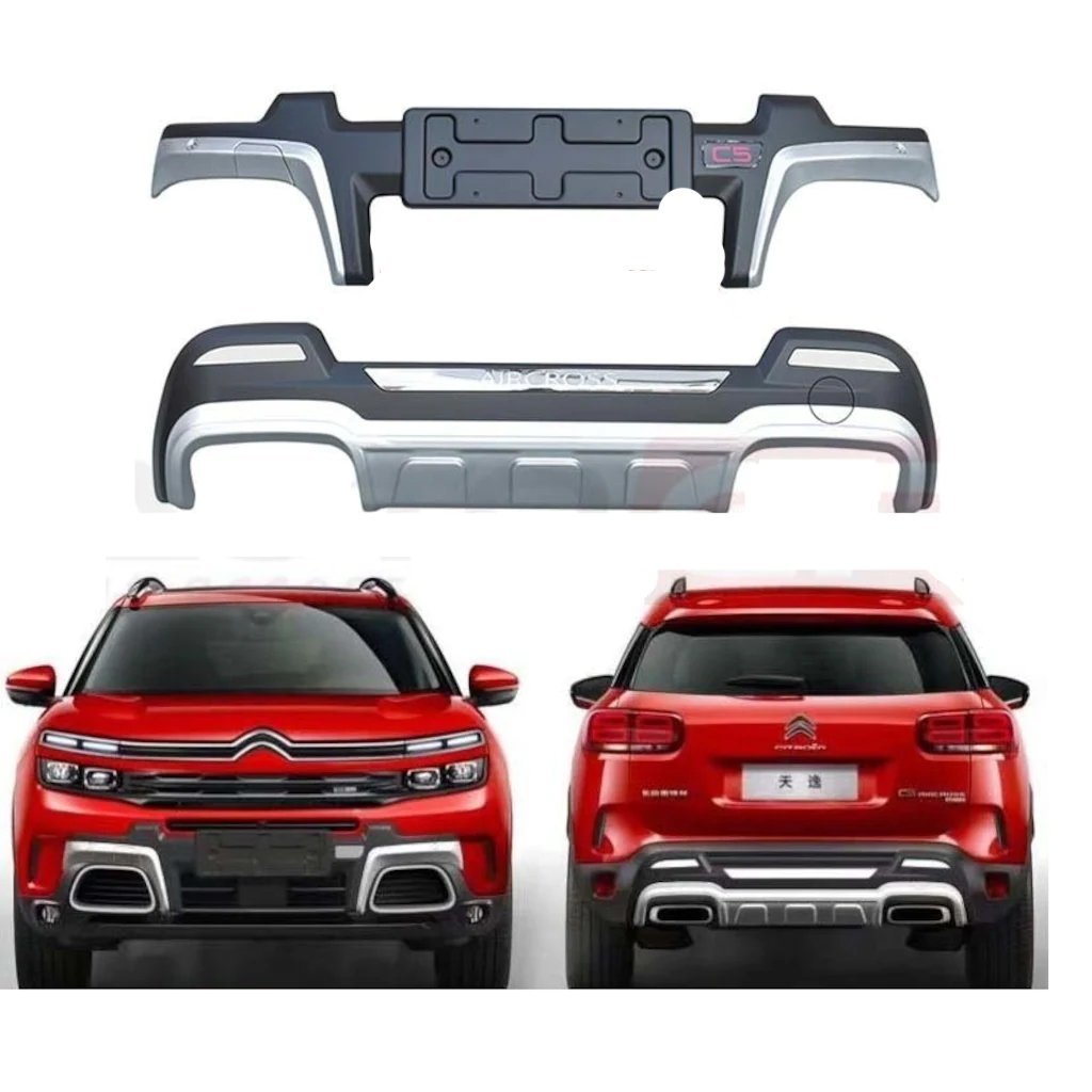 Citroen C5 Aircross Ön Arka Tampon Koruma Difüzörü 2019 Sonrası