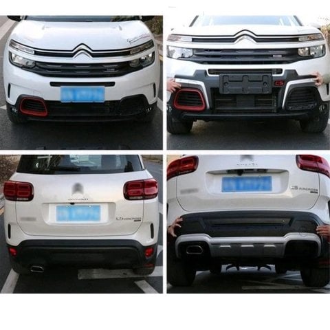 Citroen C5 Aircross Ön Arka Tampon Koruma Difüzörü 2019 Sonrası