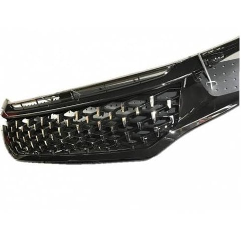 Honda Civic FC5 Diamond Ön Panjur Ve Far Kaşları Siyah 2015-2019