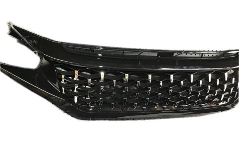 Honda Civic FC5 Diamond Ön Panjur Ve Far Kaşları Siyah 2015-2019