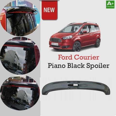 Ford Courier Bagaj Üstü Piano Black Spoiler