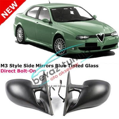 Alfa Romeo 156 Dış Dikiz Aynası M3 Tip Elektrikli