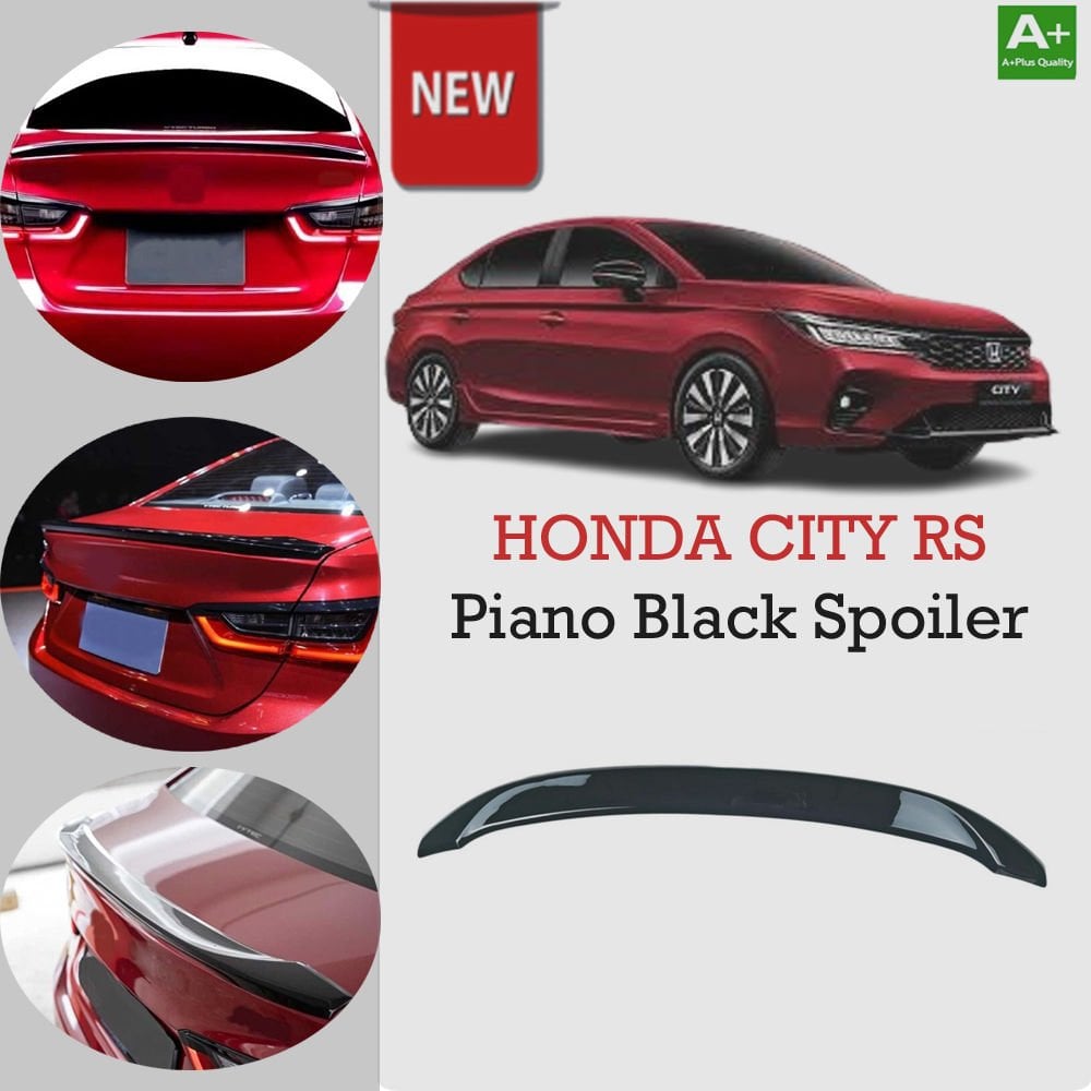 Honda City  Bagaj Üstü Spoiler Piano Black 2020 Sonrası